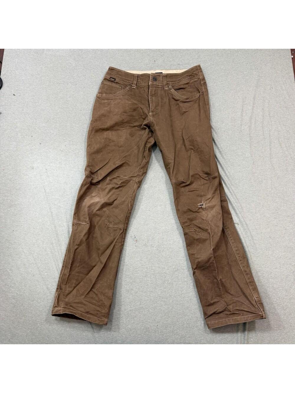 KUHL Rydr Pants Mens 30x30 Brown Klassic Fit Hiking‎ Performance Gorpcore